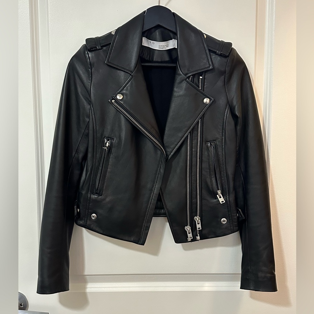 IRO leather jacket FR Size 36